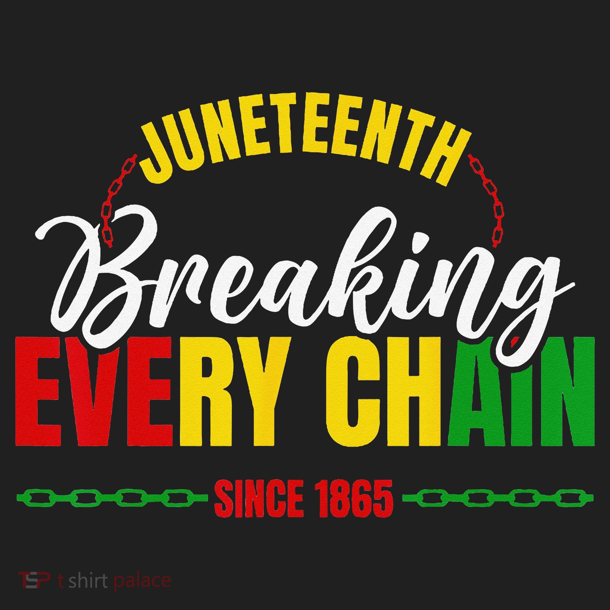 Juneteenth Breaking Every Chain Since 1865 Beanie