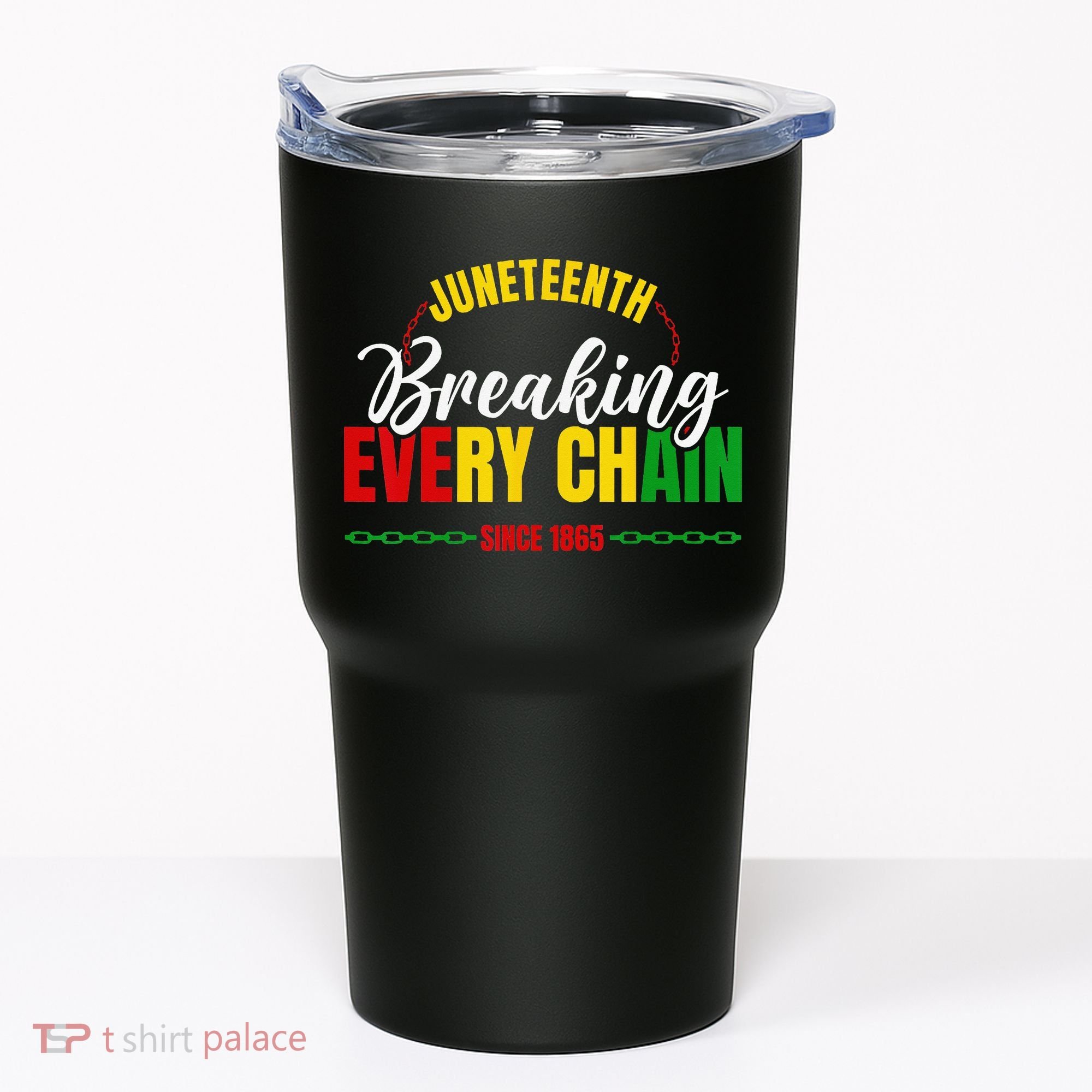 Juneteenth Breaking Every Chain Since 1865 Tumbler