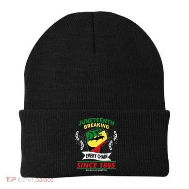 Juneteenth Breaking Every Chain Since 1865 Beanie