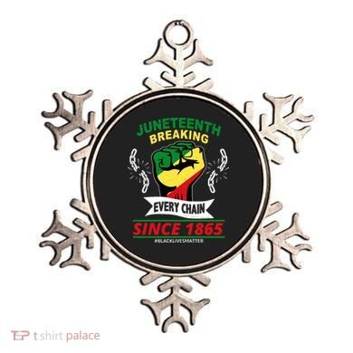 Juneteenth Breaking Every Chain Since 1865 Ornament