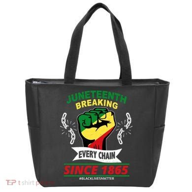 Juneteenth Breaking Every Chain Since 1865 Tote Bag