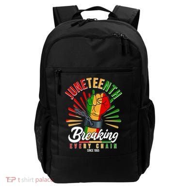 Juneteenth Breaking Every Chain Since 1865 Backpack