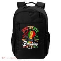 Juneteenth Breaking Every Chain Since 1865 Backpack thumb 0