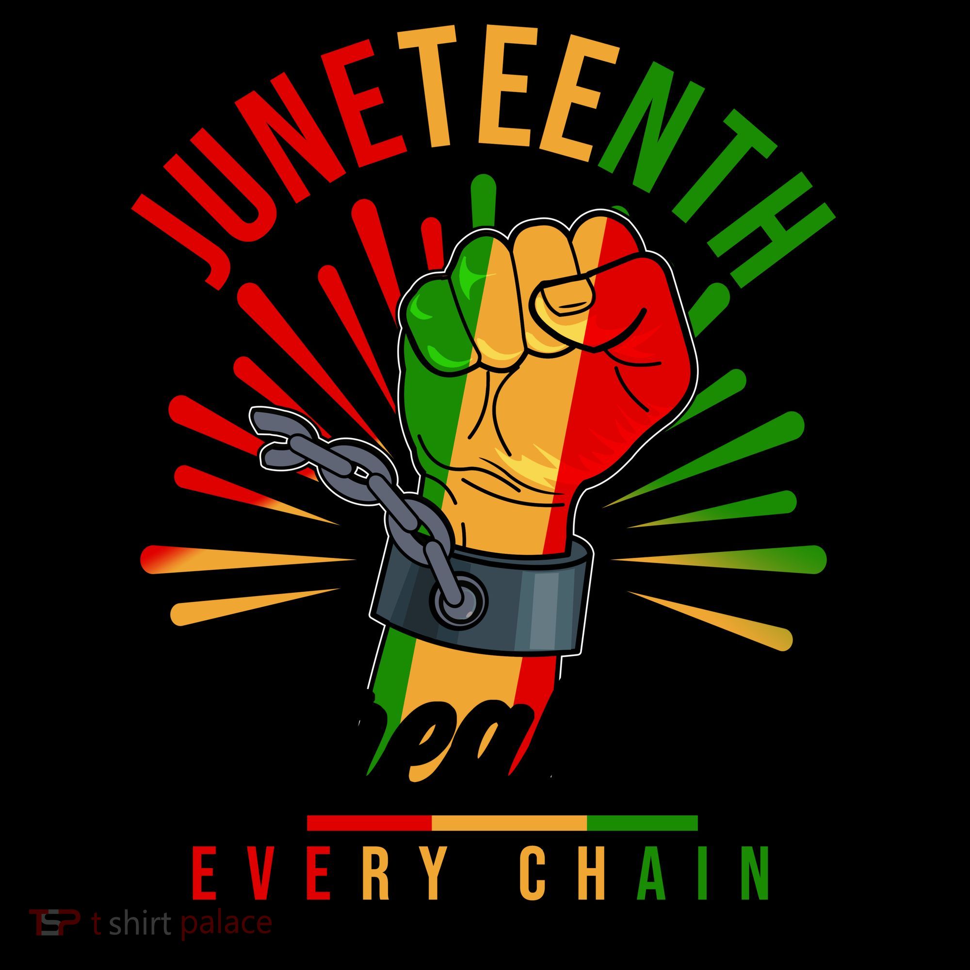 Juneteenth Breaking Every Chain Since 1865 Coffee Mug