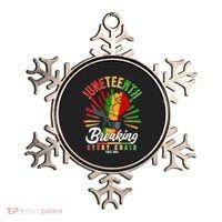 Juneteenth Breaking Every Chain Since 1865 Ornament thumb 0