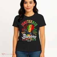 Juneteenth Breaking Every Chain Since 1865 Women's T-Shirt thumb 4