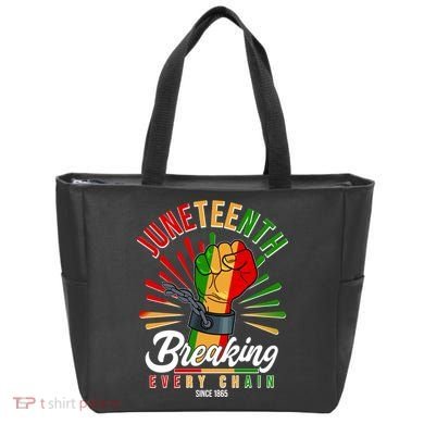 Juneteenth Breaking Every Chain Since 1865 Tote Bag