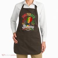Juneteenth Breaking Every Chain Since 1865 Apron thumb 2