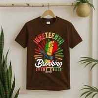 Juneteenth Breaking Every Chain Since 1865 T-Shirt thumb 2