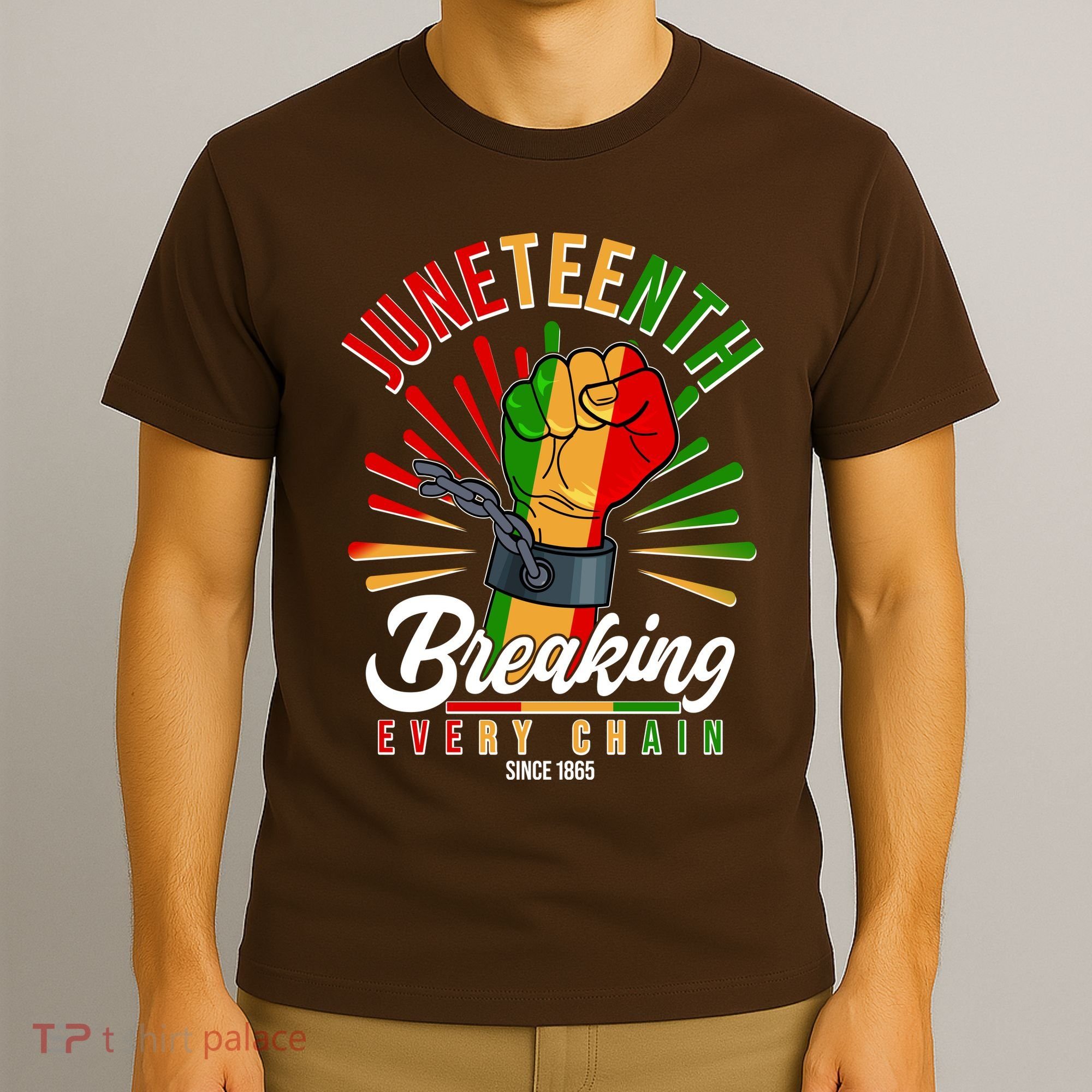 Juneteenth Breaking Every Chain Since 1865 T-Shirt