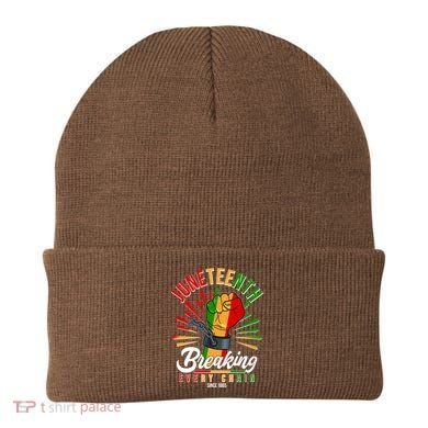 Juneteenth Breaking Every Chain Since 1865 Beanie