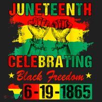 Juneteenth Breaking Every Chain Since 1865 African American Women's Sweatshirt thumb 2
