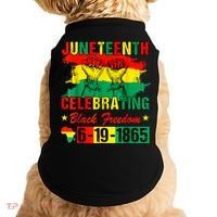 Juneteenth Breaking Every Chain Since 1865 African American Doggie Tank thumb 0