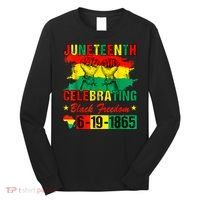 Juneteenth Breaking Every Chain Since 1865 African American Long Sleeve Shirt thumb 0
