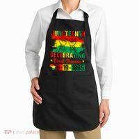 Juneteenth Breaking Every Chain Since 1865 African American Apron thumb 2