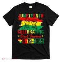 Juneteenth Breaking Every Chain Since 1865 African American T-Shirt thumb 0