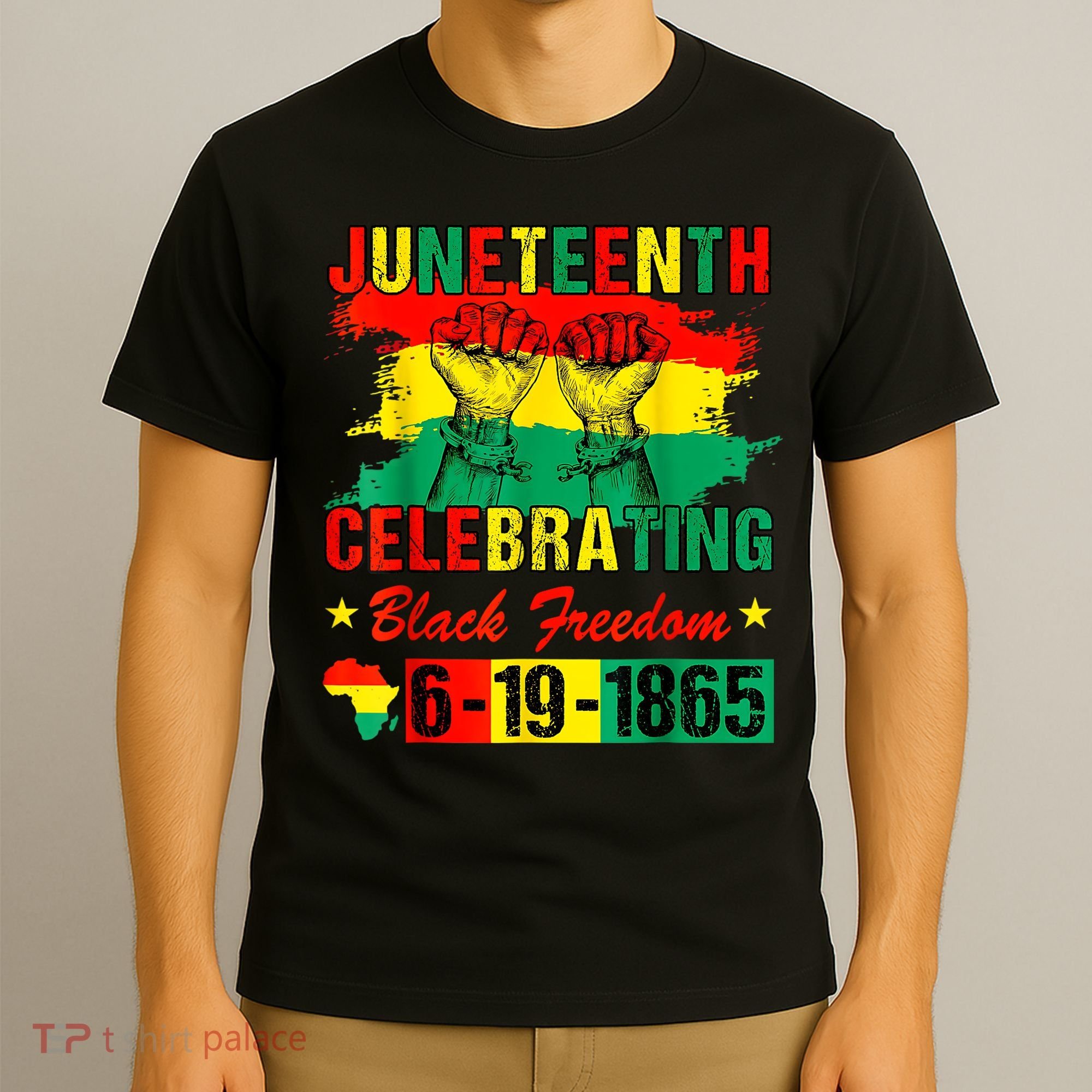 Juneteenth Breaking Every Chain Since 1865 African American T-Shirt