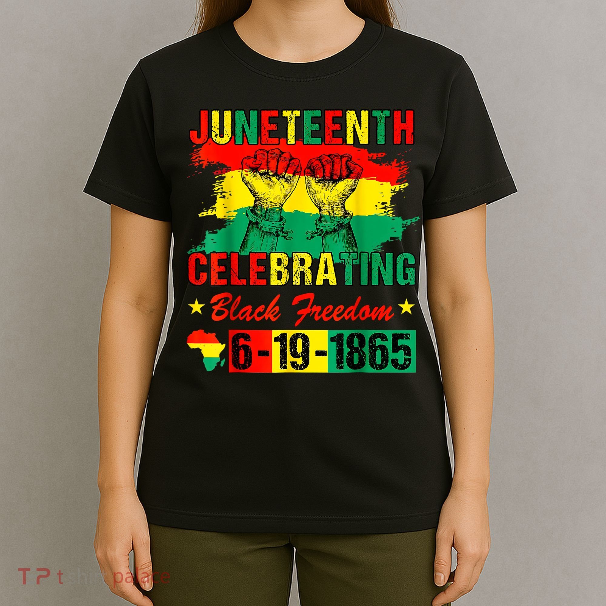 Juneteenth Breaking Every Chain Since 1865 African American T-Shirt
