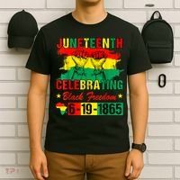 Juneteenth Breaking Every Chain Since 1865 African American T-Shirt thumb 6