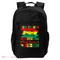 Juneteenth Breaking Every Chain Since 1865 African American Backpack thumb 0