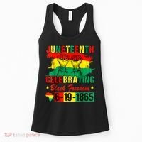 Juneteenth Breaking Every Chain Since 1865 African American Women's Tank Top thumb 0