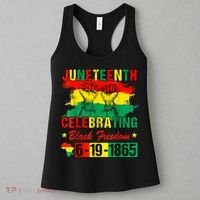 Juneteenth Breaking Every Chain Since 1865 African American Women's Tank Top thumb 3