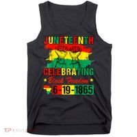 Juneteenth Breaking Every Chain Since 1865 African American Tank Top thumb 0