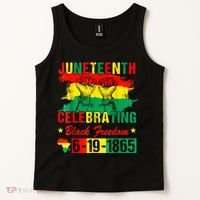 Juneteenth Breaking Every Chain Since 1865 African American Tank Top thumb 2