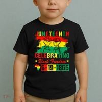 Juneteenth Breaking Every Chain Since 1865 African American Toddler T-Shirt thumb 2