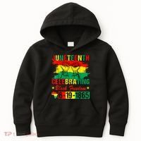Juneteenth Breaking Every Chain Since 1865 African American Kids Hoodie thumb 0