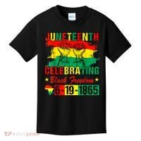 Juneteenth Breaking Every Chain Since 1865 African American Kids T-Shirt thumb 0