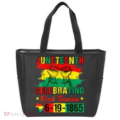 Juneteenth Breaking Every Chain Since 1865 African American Tote Bag