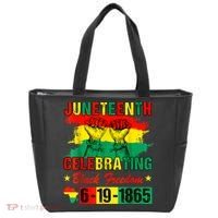 Juneteenth Breaking Every Chain Since 1865 African American Tote Bag thumb 0