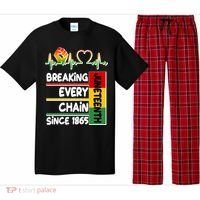 Juneteenth Breaking Every Chain Since 1865 Pajama Set thumb 0