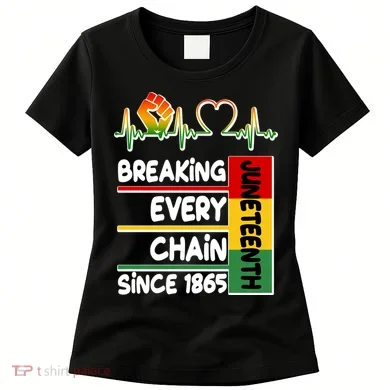 Juneteenth Breaking Every Chain Since 1865 Women's T-Shirt