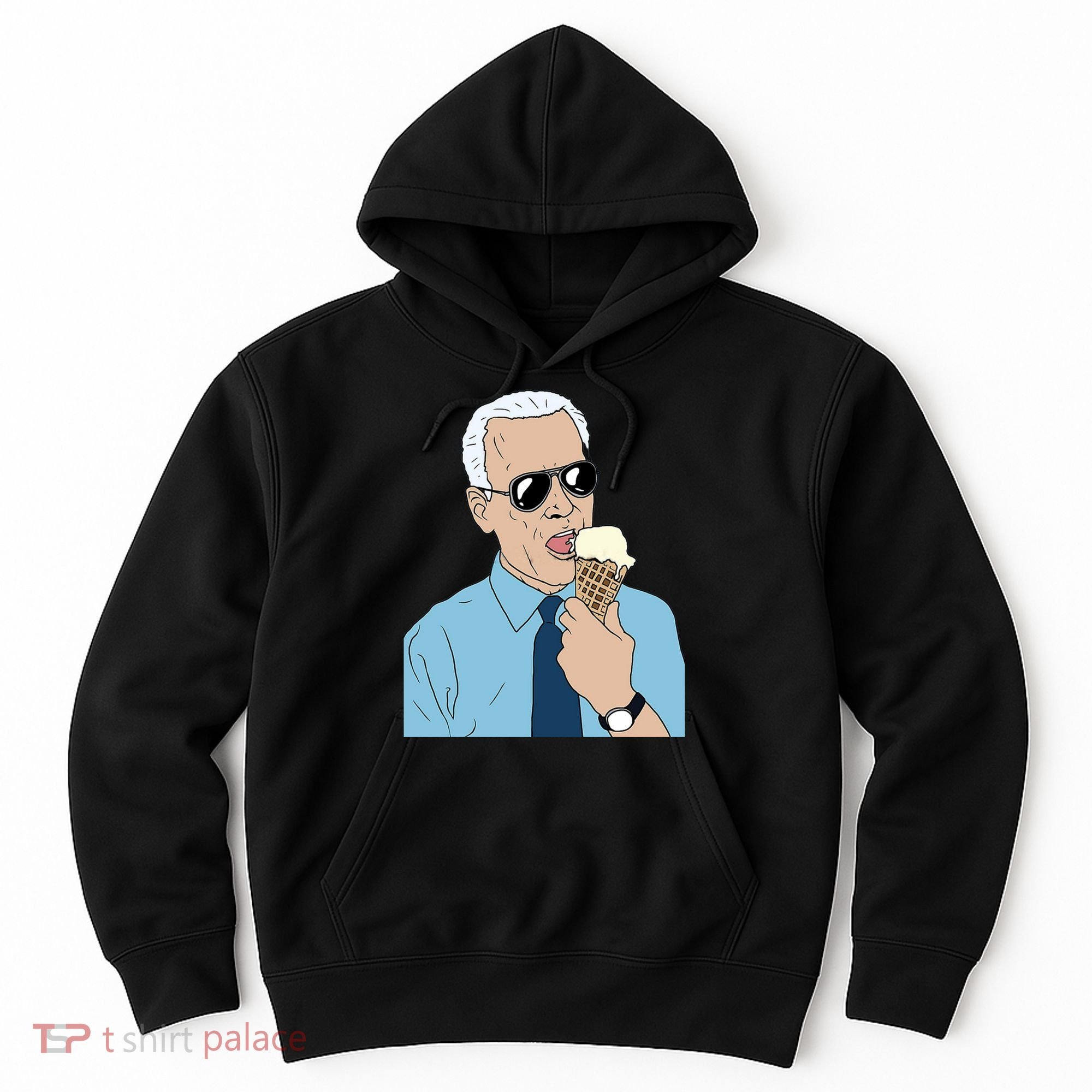 Joe Biden Eating Ice Cream Hoodie