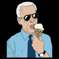 Joe Biden Eating Ice Cream Coffee Mug thumb 5