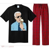 Joe Biden Eating Ice Cream Pajama Set thumb 0