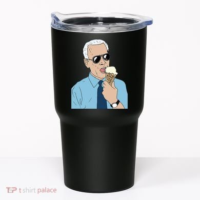 Joe Biden Eating Ice Cream Tumbler