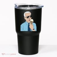 Joe Biden Eating Ice Cream Tumbler thumb 0