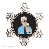 Joe Biden Eating Ice Cream Ornament thumb 0
