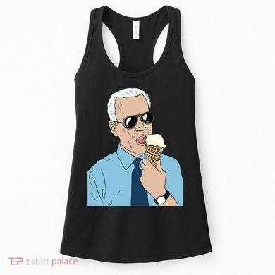 Joe Biden Eating Ice Cream Women's Tank Top