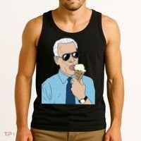 Joe Biden Eating Ice Cream Tank Top thumb 3