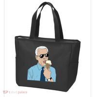 Joe Biden Eating Ice Cream Tote Bag thumb 3