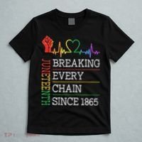 Juneteenth Breaking Every Chain Since 1865 T-Shirt thumb 5