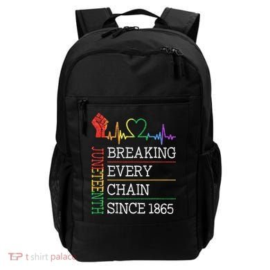 Juneteenth Breaking Every Chain Since 1865 Backpack
