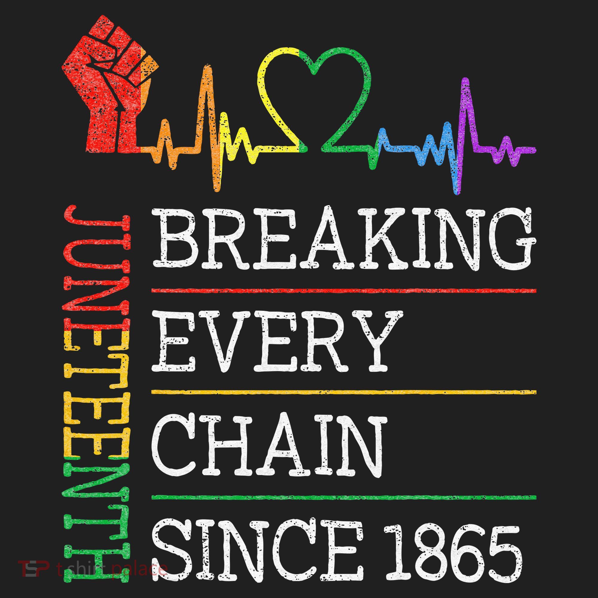 Juneteenth Breaking Every Chain Since 1865 Beanie