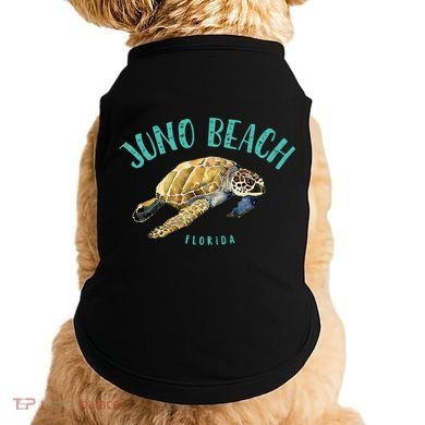 Juno Beach Florida Sea Turtle Design Doggie Tank