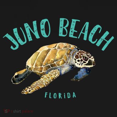 Juno Beach Florida Sea Turtle Design Youth Performance Sprint T-Shirt