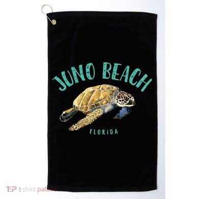 Juno Beach Florida Sea Turtle Design Golf Towel